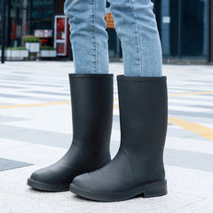 Women's Waterproof Non-slip Rain Boots Lightweight Rubber Shoes
