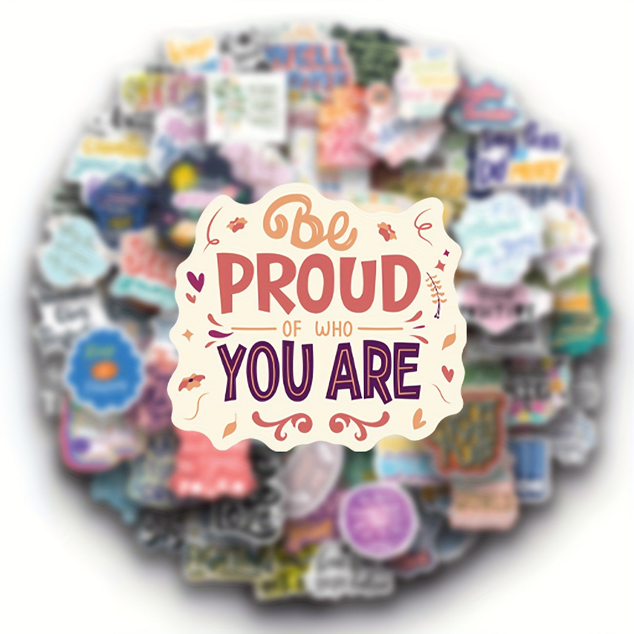 100pcs Motivational Quote Stickers Inspirational Words Stickers For Teachers