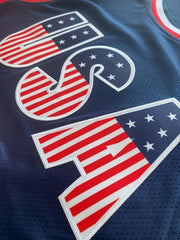 Men's Retro Basketball Jersey Embroidery Breathable Sports Uniform