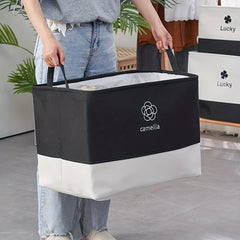 Large Capacity Folding Clothes Storage Box with Handles