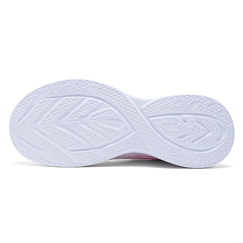 Women's Breathable Mesh Lace-up Sneakers Lightweight Sporty Shoes