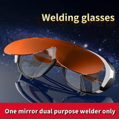 Welding Glasses Anti-glare Anti-UV Face Protection Goggles