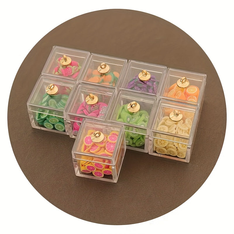 1pc Dollhouse Food Play Transparent Display Box Model Accessory