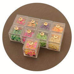 1pc Dollhouse Food Play Transparent Display Box Model Accessory
