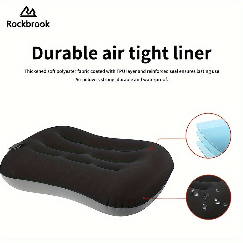 Portable Inflatable Pillow for Camping and Picnic