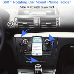 Universal Car Mount Phone Holder With 360&deg; Rotation