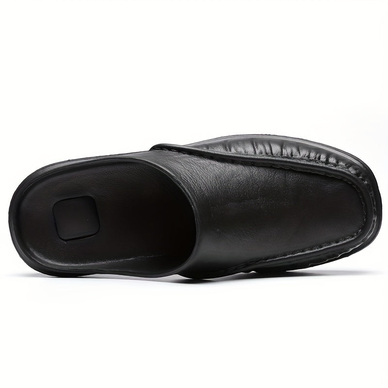 Men's Slip On Platform Sandals Outdoor Beach Shoes