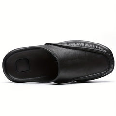 Men's Slip On Platform Sandals Outdoor Beach Shoes