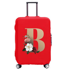 Red Letter Luggage Cover Protective Cover Dust-proof Elastic 18''-32''