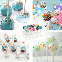 Acrylic Cake Pop Stand Display for Parties & Events