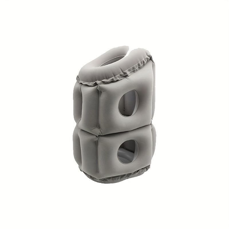 Ultralight Inflatable Pillow for Neck & Lumbar Support