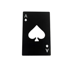 Ace Poker Bottle Opener Pocket Tool for Beer Cards Spades