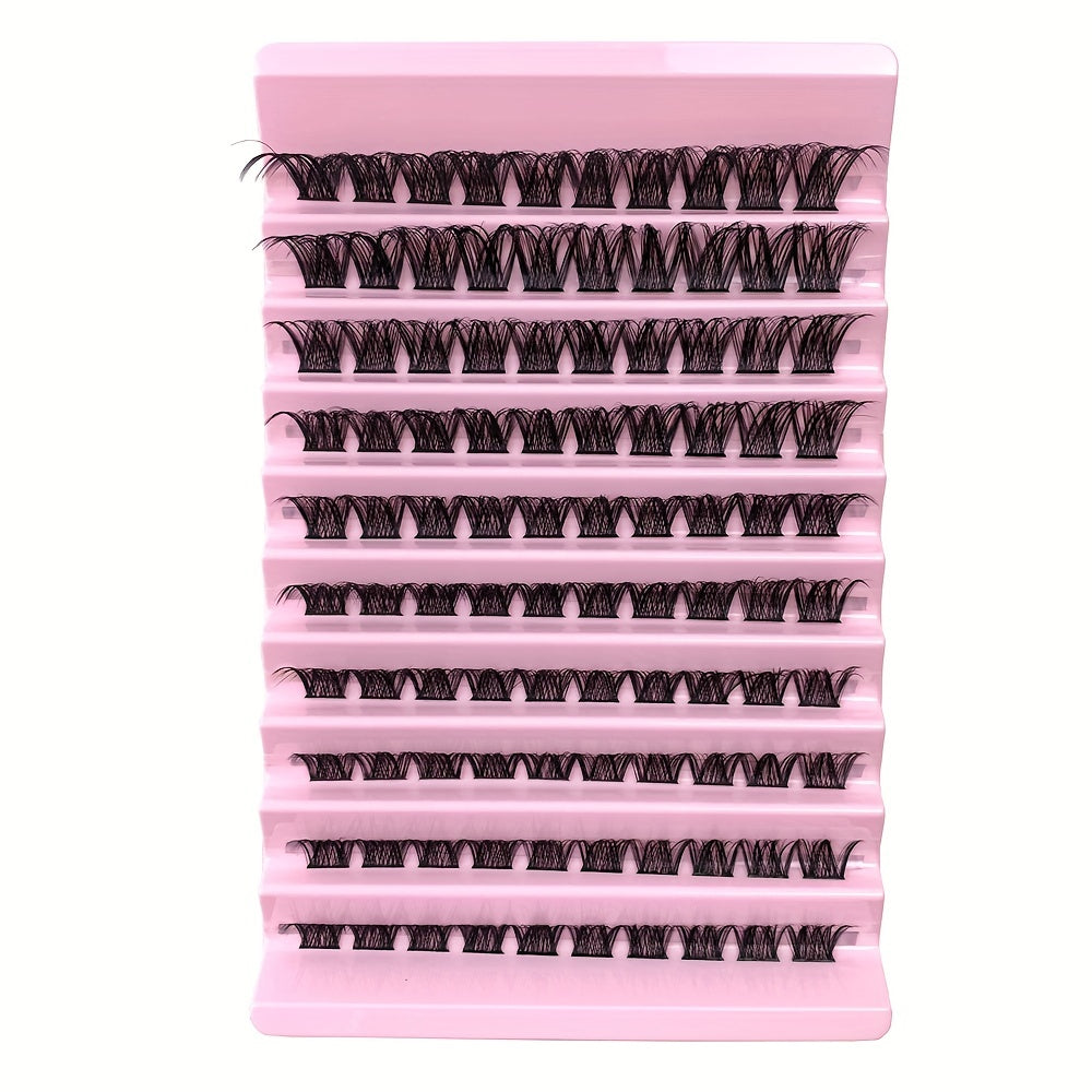 100pcs Mix D Curl Cluster Lashes Individual Lashes Lash Extensions Clusters Lash