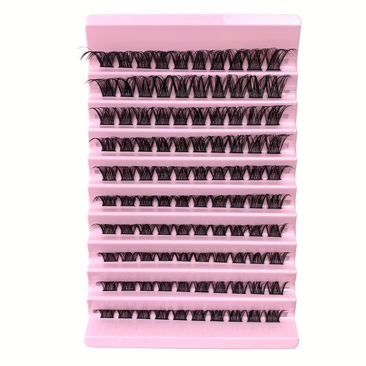 100pcs Mix D Curl Cluster Lashes Individual Lashes Lash Extensions Clusters Lash
