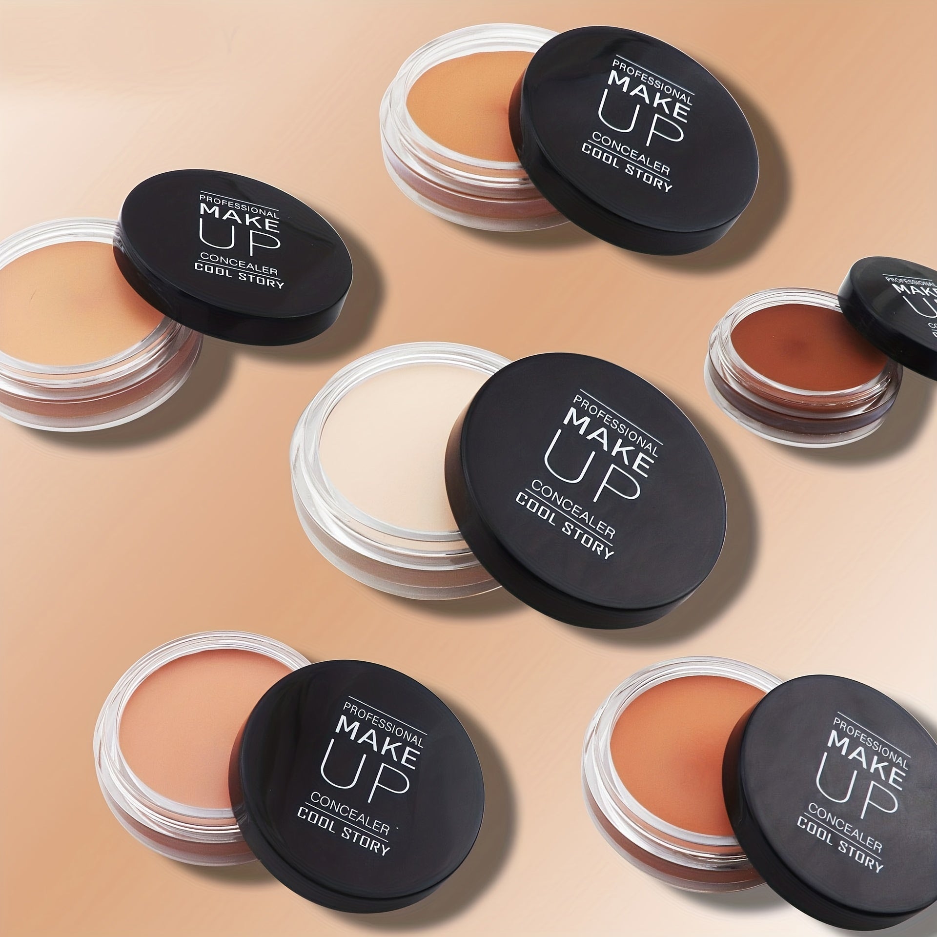 Eye Concealer Cream Covering Blemishes Dark Circles Acne Marks