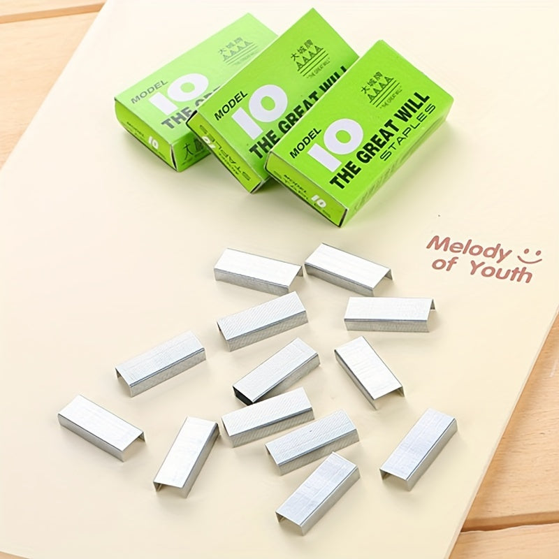 1000pcs Needle Set Stapler Small Creative Office Learning Stapler