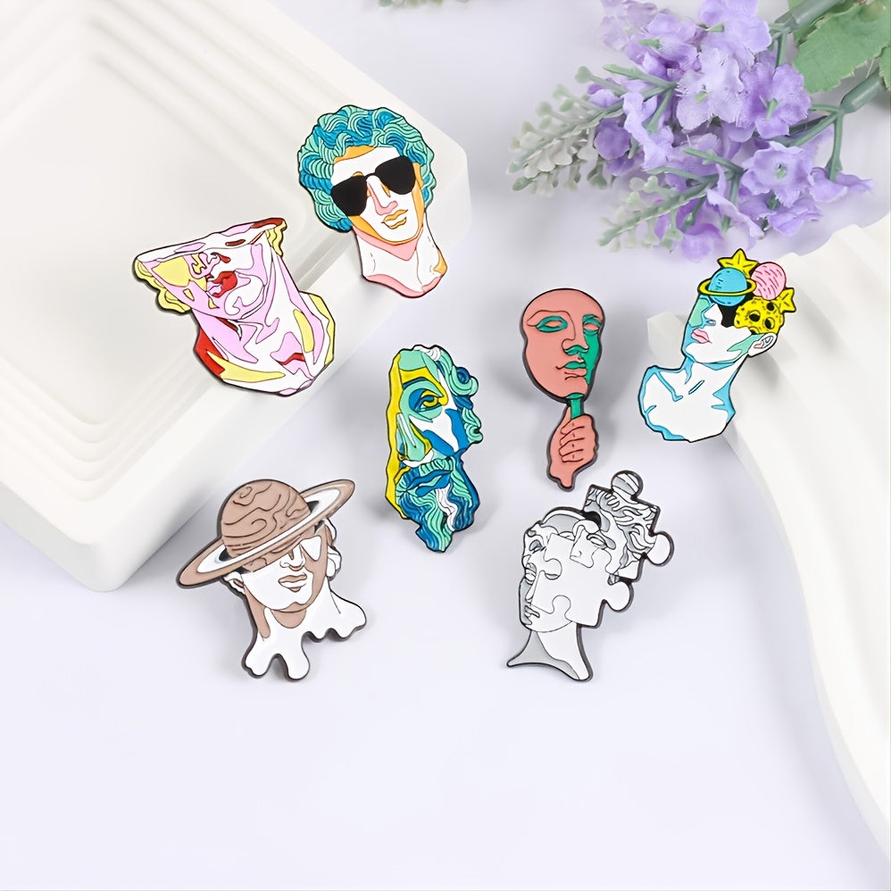 Cartoon Enamel Pins Set for Kids Jackets Bag Backpack