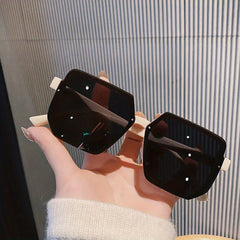 Oversized Square Sunglasses UV400