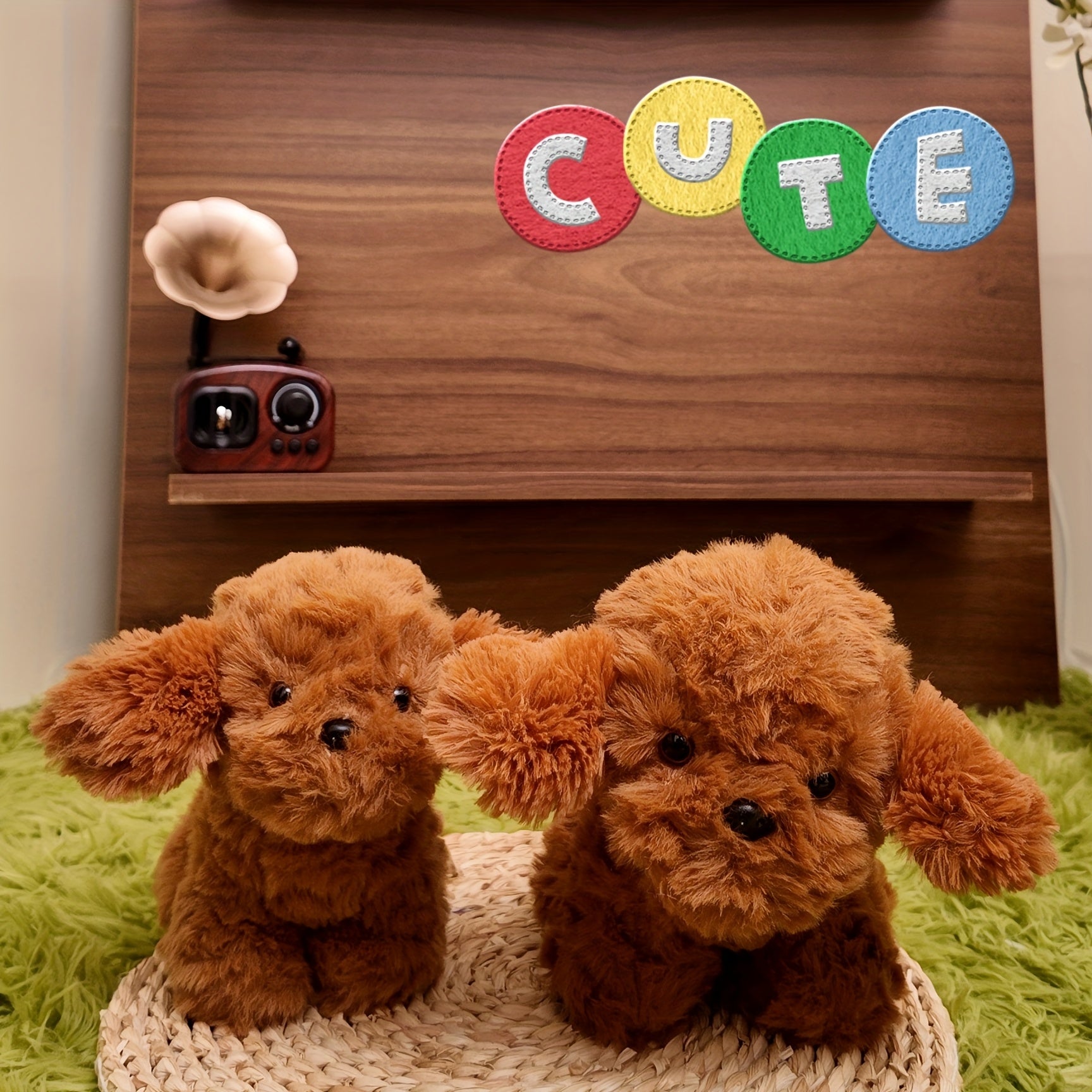 Soft Brown Teddy Bear Dog Toy - Fluffy Ears - Ideal Gift for all Ages