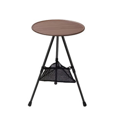 Foldable Small Round Table for Camping Aluminum Alloy ABS Material