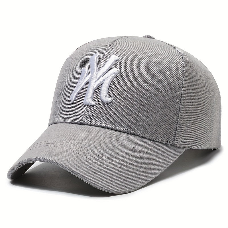 Gothic Letter Embroidered Baseball Cap Hip Hop Dad Hat Adjustable Sports Sun Hat