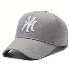 Gothic Letter Embroidered Baseball Cap Hip Hop Dad Hat Adjustable Sports Sun Hat