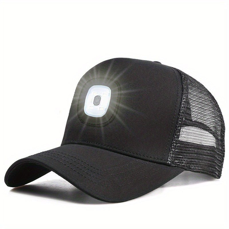 Rechargeable Luminous Cap for Night Sports
