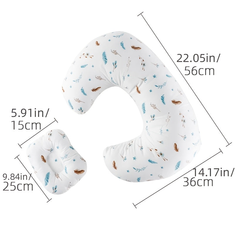 Baby Pillow Pure Cotton Anti Spitting Milk Pillow