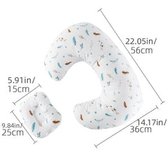 Baby Pillow Pure Cotton Anti Spitting Milk Pillow