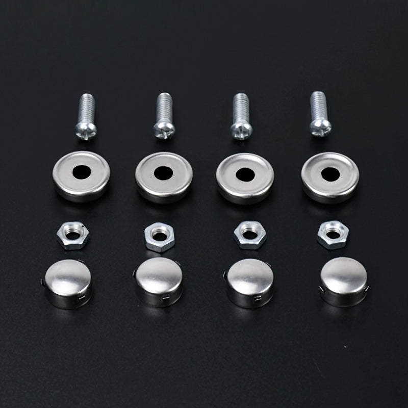 16pcs Stainless Steel Plate Security Screws Kit