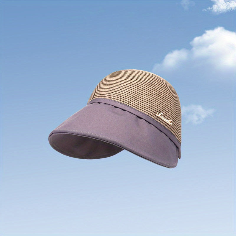 Casual Ponytail Visor Sun Hat UV Protection