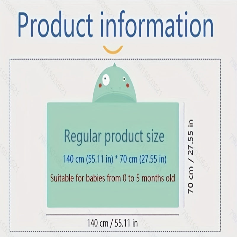 Newborn Baby Monkey Pattern Bath Towel