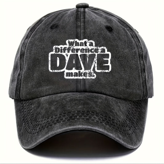 Retro Casual Embroidered Baseball Caps Adjustable Cotton Hats