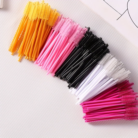 Cosmetic Mascara Brush Eyelash Applicator Multicolor