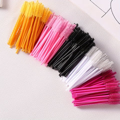 Cosmetic Mascara Brush Eyelash Applicator Multicolor