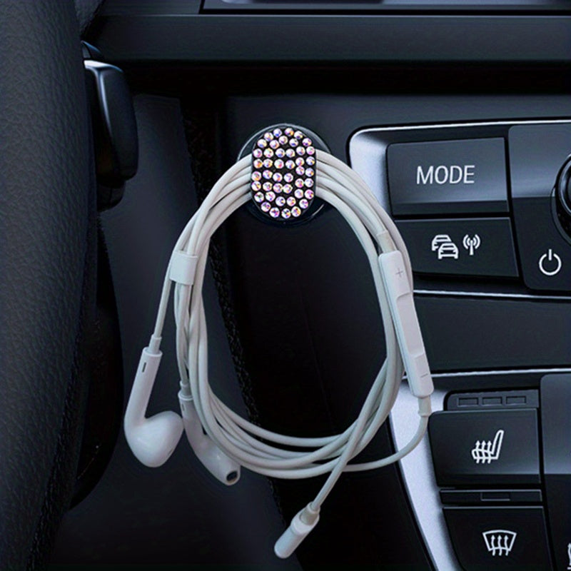 Sparkling Car Hook Seat Back Hanging Hook for Interior Accessories