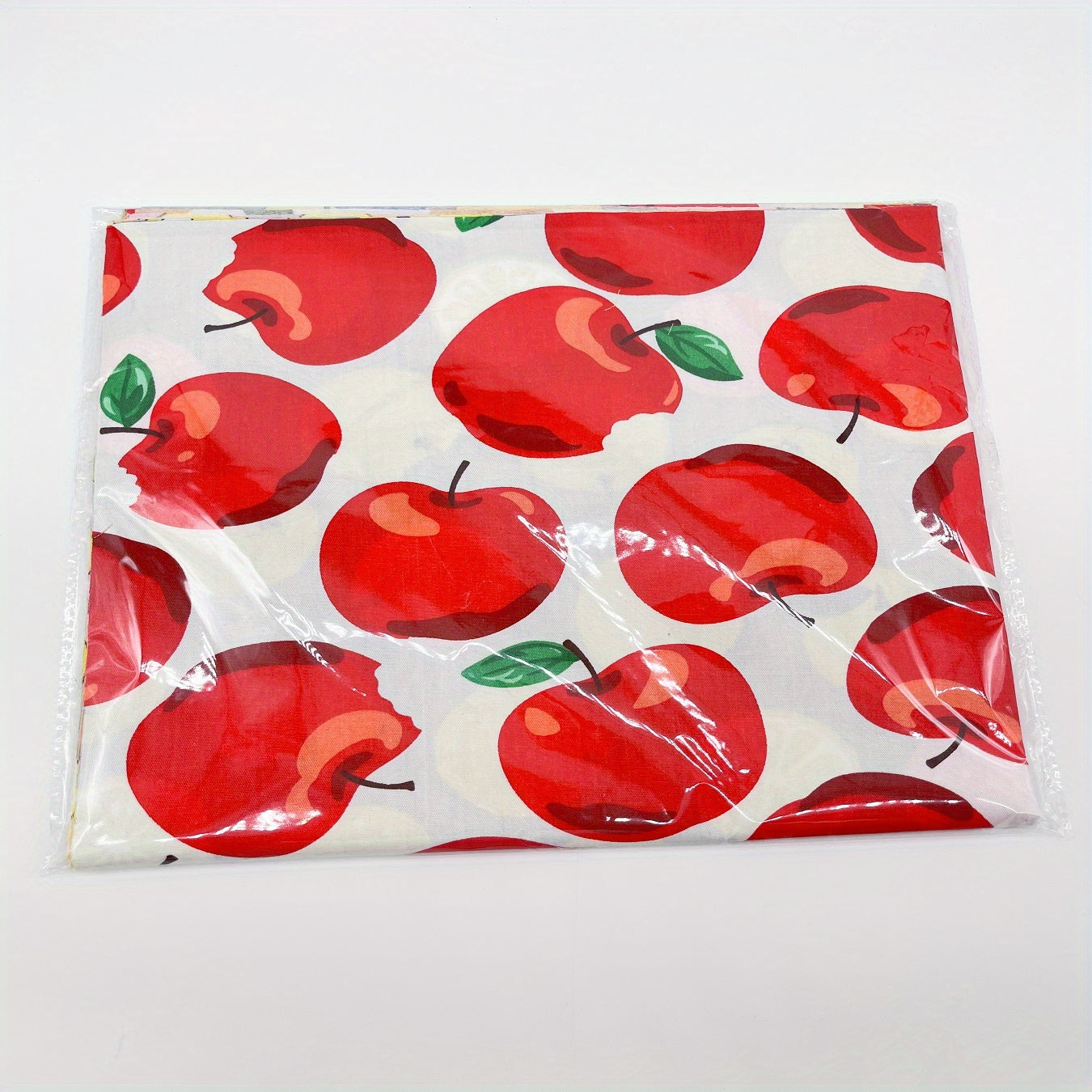 6pcs Fruit Series Small Square Cloth Sewing Patchwork Orange Lemon Pattern