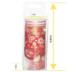 Bird Tape Crane Cherry Flower Pattern Decorative Tapes