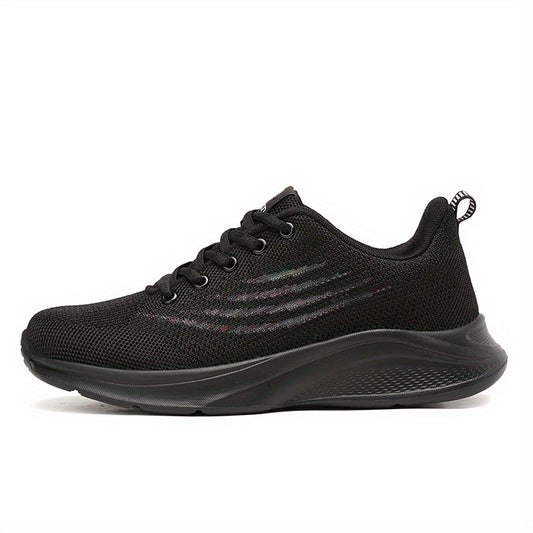 Women's Lightweight Breathable Chunky Sneakers Comfortable Outdoor Running Shoes