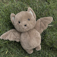 Bat Plush Toy Soft Filled Stuffed Animal with Expressive Eyes - Mixed Colors
