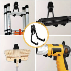 Garage Utility Storage Hooks Wall Mount Hanging Hooks Screws Steel U