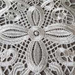 Polyester Lace Tablecloth Embroidered Dining Table Mat