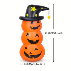 Inflatable Halloween Punching Bag Pumpkin & Ghost Decoration