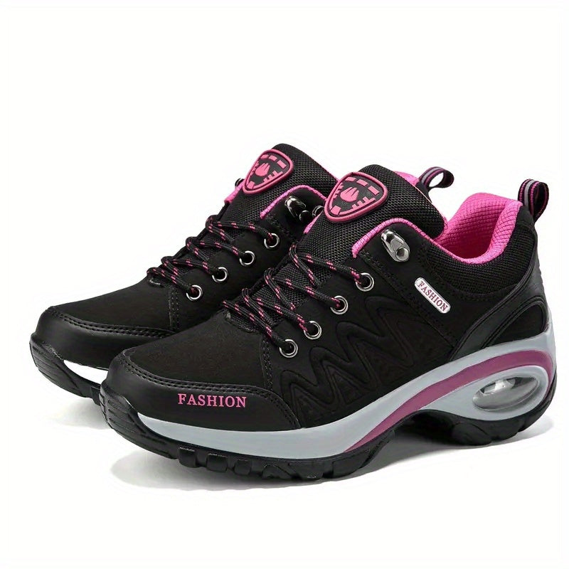 Women's Outdoor Non Slip Hiking Shoes Air Cushion Sole Footwear