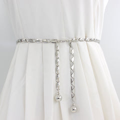 Metal Waist Chain Women's Belly Chain Thin Body Chain