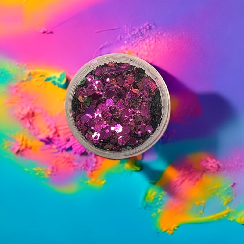 5 Grams Chameleon Glitter Powder & Holographic Chunky Glitter