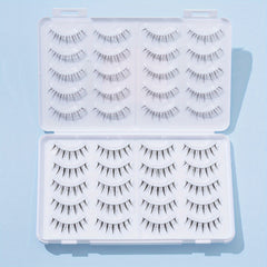 20 Pairs Fluffy Natural False Eyelashes Pack