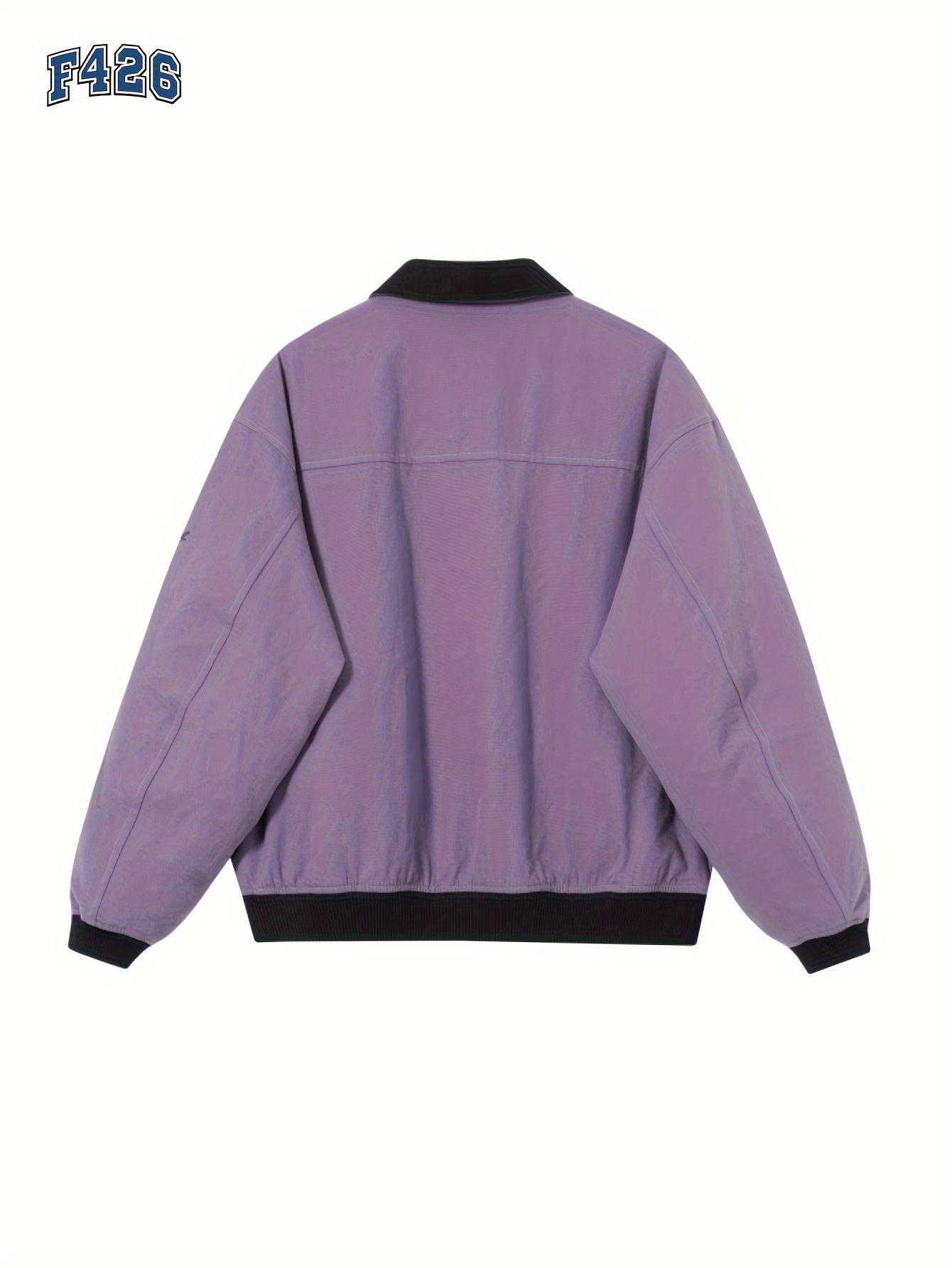 F426 Men's Casual Loose Fit Hip Hop Style Jacket