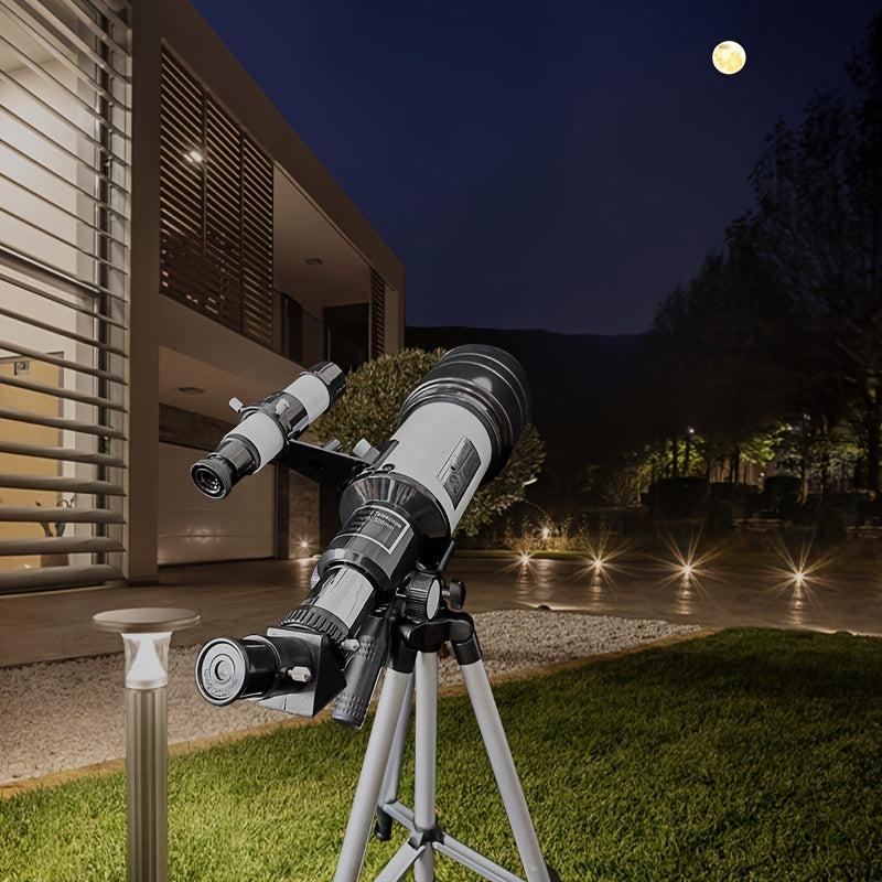 F30070M HD Astronomical Telescope Tripod Moon Observation Bird Watching Gift
