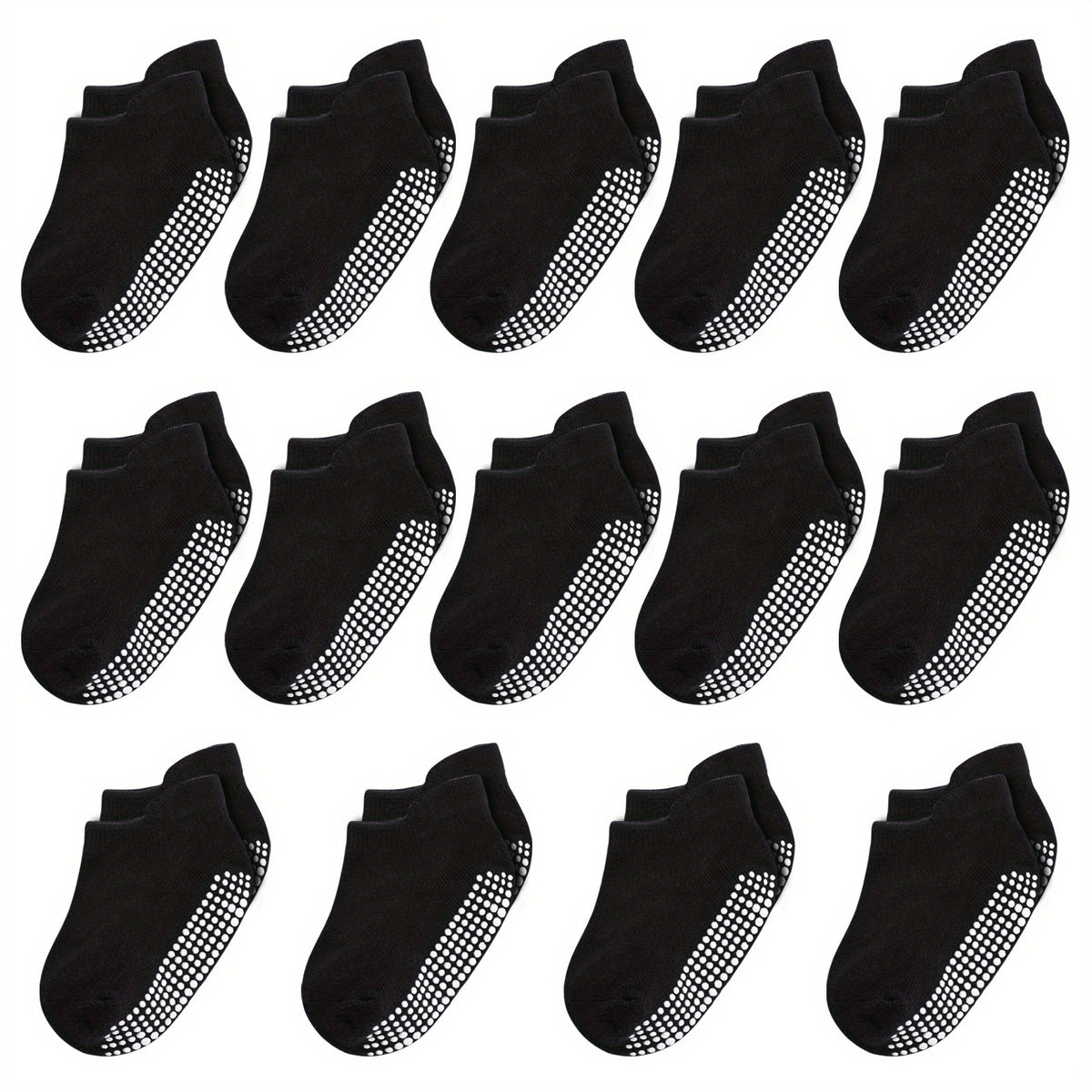 14 Packs Children's Anti-Slip Socks 0-5 Years Old